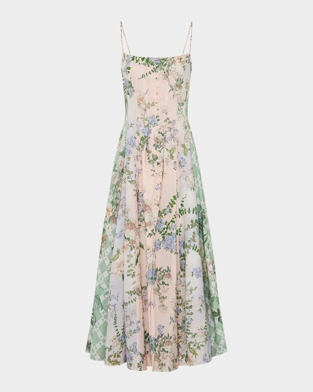 Palacio Playground Corset Maxi Dress